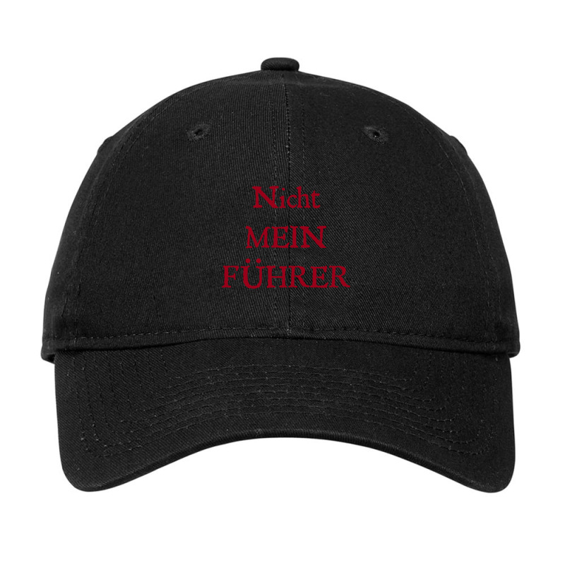 Nicht Mein Führer Adjustable Cap by cm-arts | Artistshot