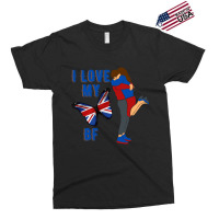 I Love My English Bf Exclusive T-shirt | Artistshot