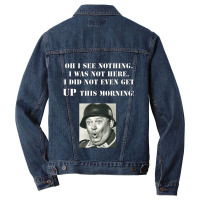 Sgt Schultz Hogan_s Heroes Men Denim Jacket | Artistshot