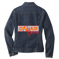 Channel 5 News On Air Ladies Denim Jacket | Artistshot