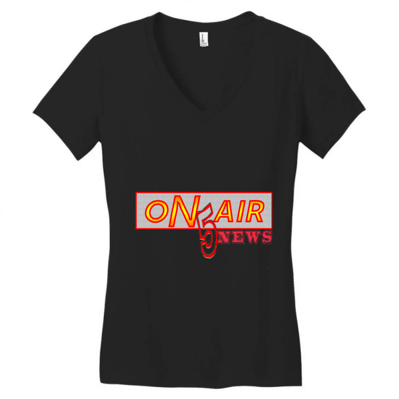 Channel 5 News On Air Women's V-Neck T-Shirt by cm-arts | Artistshot