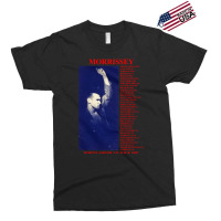 Morrissey Silkscreened 1992 North American Tour Shirt The Smiths (ligh Exclusive T-shirt | Artistshot