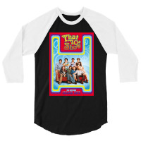 Birthday Gift That 70s Show Tv Show Retro Wave 3/4 Sleeve Shirt | Artistshot