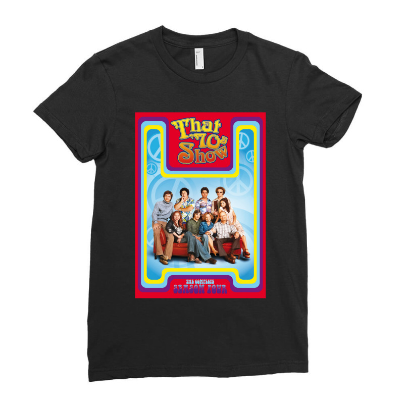 Birthday Gift That 70s Show Tv Show Retro Wave Ladies Fitted T-Shirt by cm-arts | Artistshot