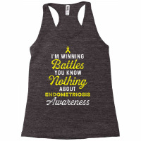 Endometriosis Endo Survivor Know Warrior Tank Top Racerback Tank | Artistshot