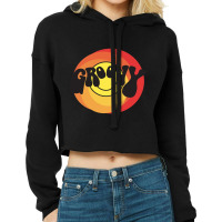 Groovy - Retro Shirt Cropped Hoodie | Artistshot