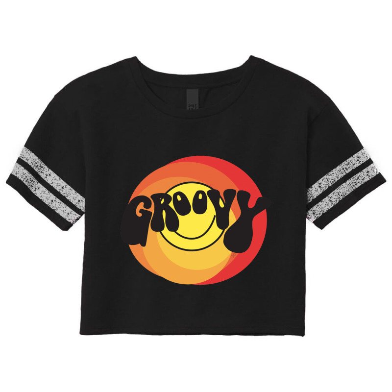 Groovy - Retro Shirt Scorecard Crop Tee by cm-arts | Artistshot