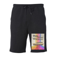 Hello Wisconsin Fleece Short | Artistshot