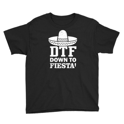 Down To Fiesta Youth Tee Designed By Stephanschreiber