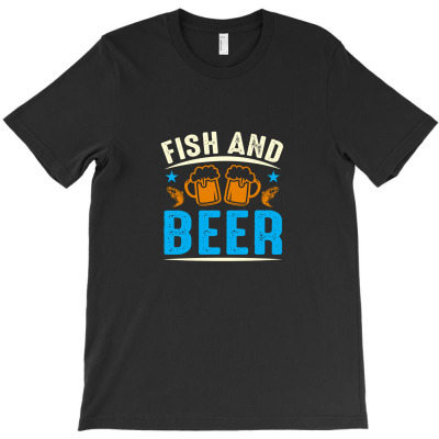 Fish And Beer T-shirt Designed By Truong Thanh Ngoc