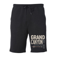 Grand Canyon National Park Established 1919 Fleece Short | Artistshot