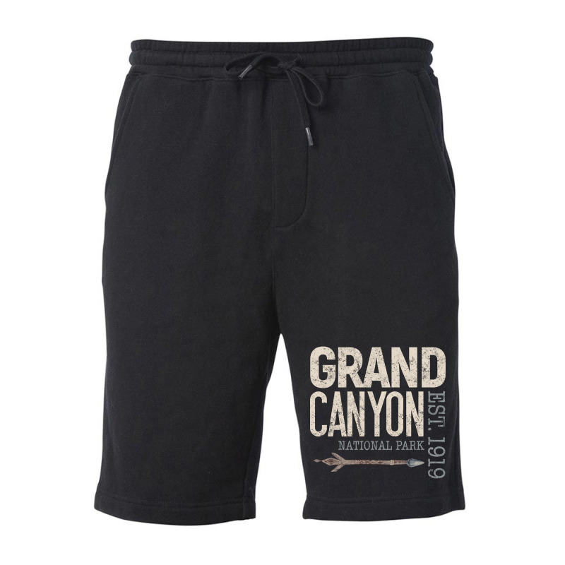 Grand Canyon National Park Established 1919 Fleece Short by Quick Scully | Artistshot