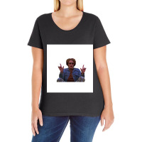 Hyde That 70s Show Chiffon Top Ladies Curvy T-shirt | Artistshot