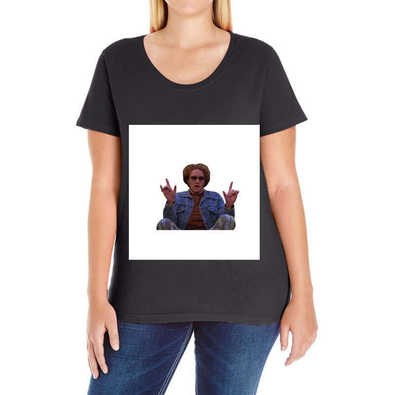 Hyde That 70s Show Chiffon Top Ladies Curvy T-Shirt by cm-arts | Artistshot