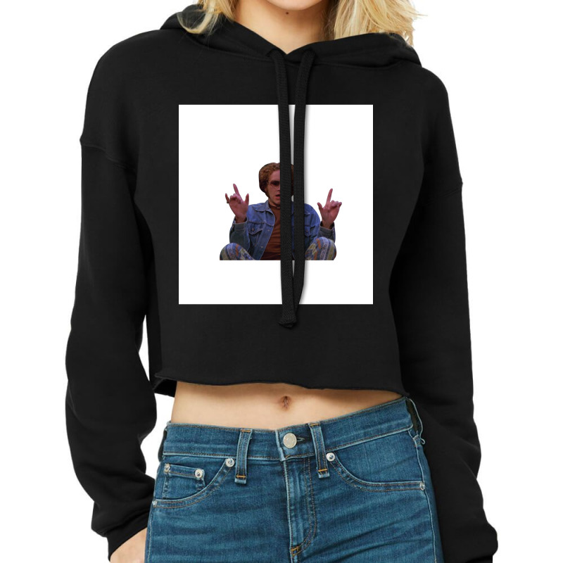 Hyde That 70s Show Chiffon Top Cropped Hoodie by cm-arts | Artistshot