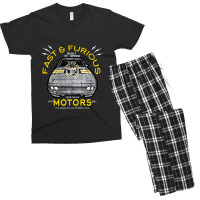 Order Fast _amp_ Furious By Affliction Usa Muscle Short Sleeve Graphic Men's T-shirt Pajama Set | Artistshot