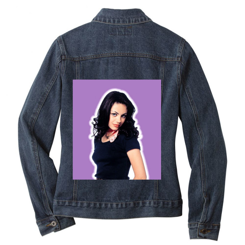 Jackie Burkhart Ladies Denim Jacket by cm-arts | Artistshot