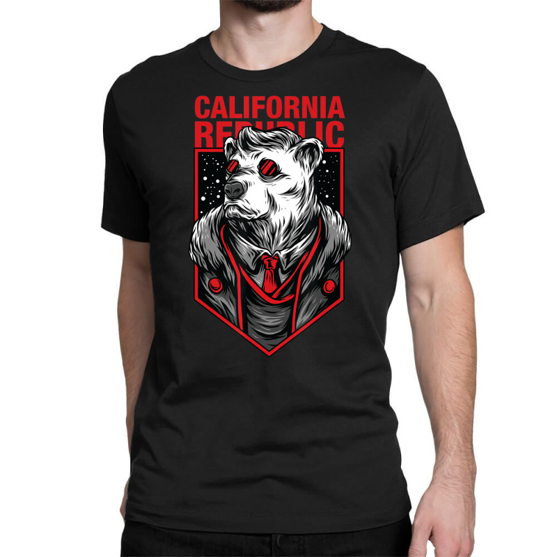 California Republic Bear California Golden State Classic T-shirt by King Davila | Artistshot