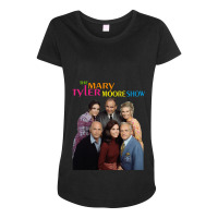 Mary Tyler Moore Show Maternity Scoop Neck T-shirt | Artistshot