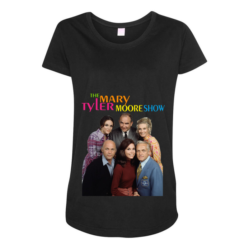 Mary Tyler Moore Show Maternity Scoop Neck T-shirt by cm-arts | Artistshot