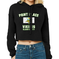 Point Place High School Cropped Hoodie | Artistshot