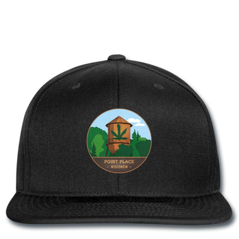 Point Place Water Tower Printed hat by cm-arts | Artistshot