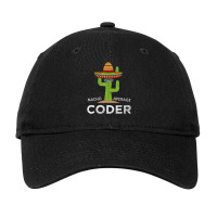 Programmer Software Developer Coding Coder Adjustable Cap | Artistshot