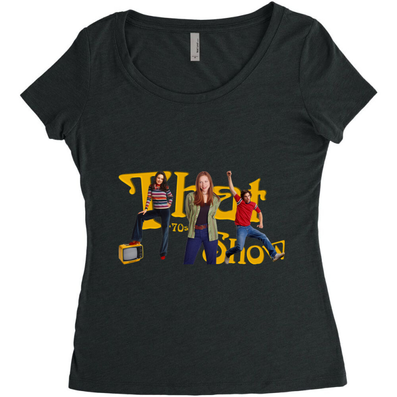 That 70s Show (1998-2006) Tv Show Women's Triblend Scoop T-shirt by cm-arts | Artistshot