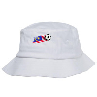 Malaysia Flag Jersey Malaysian Soccer Team Malaysian T Shirt Bucket Hat | Artistshot