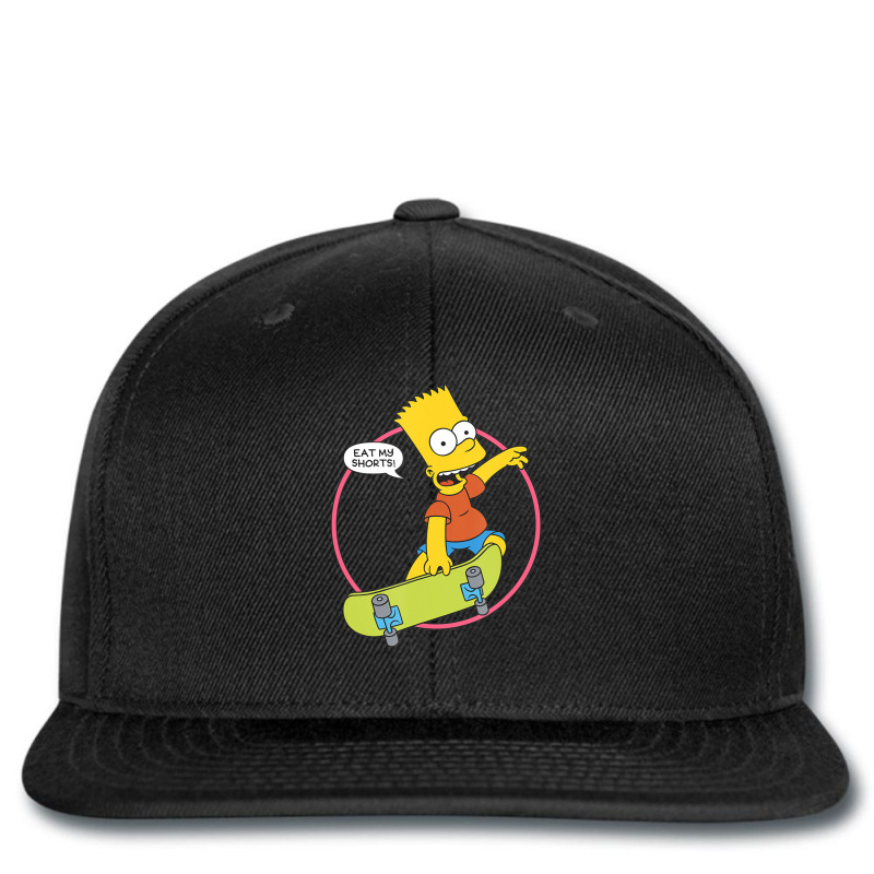 The Simpsons Bart Simpson Eat My Shorts Printed hat by Gibbons Washburn | Artistshot