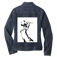 Zentraedi Battle Pod Graphic Ladies Denim Jacket | Artistshot