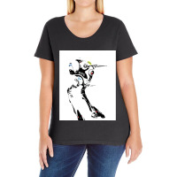 Zentraedi Battle Pod Graphic Ladies Curvy T-shirt | Artistshot