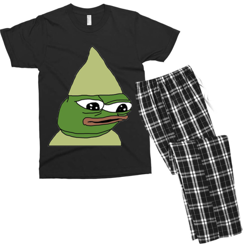 Feelsdankman Emote Men's T-shirt Pajama Set | Artistshot