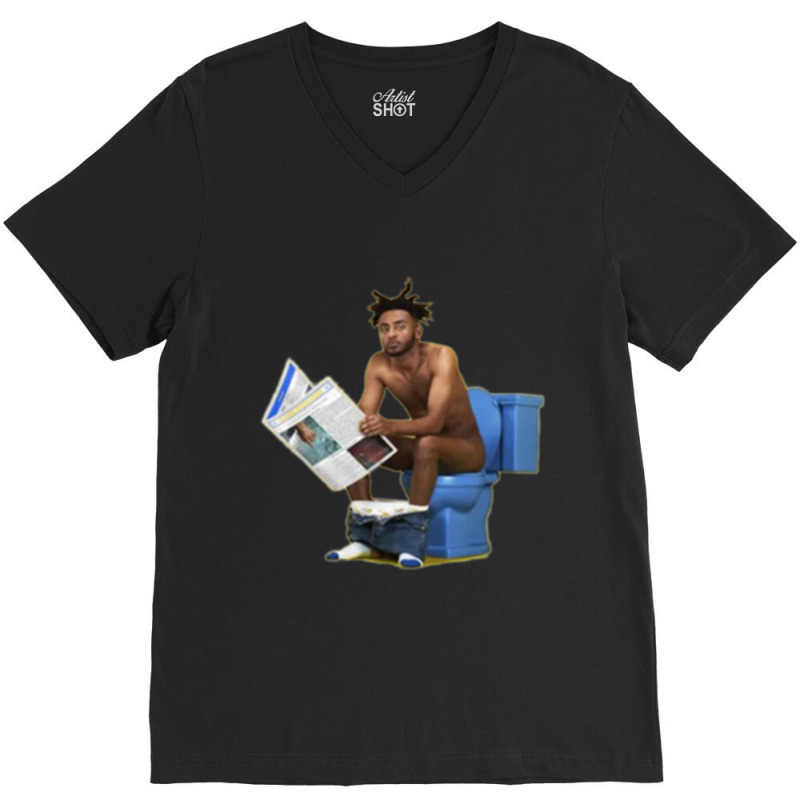 Aminé V-Neck Tee by cm-arts | Artistshot