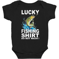 Lucky Fishing Shirt T Shirt Baby Bodysuit | Artistshot