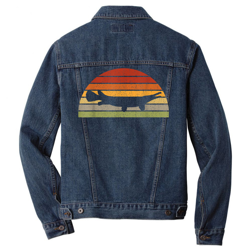 Alligator Gar Fishing Retro Graphic Freshwater Fish T Shirt Men Denim Jacket by hudizhowav | Artistshot