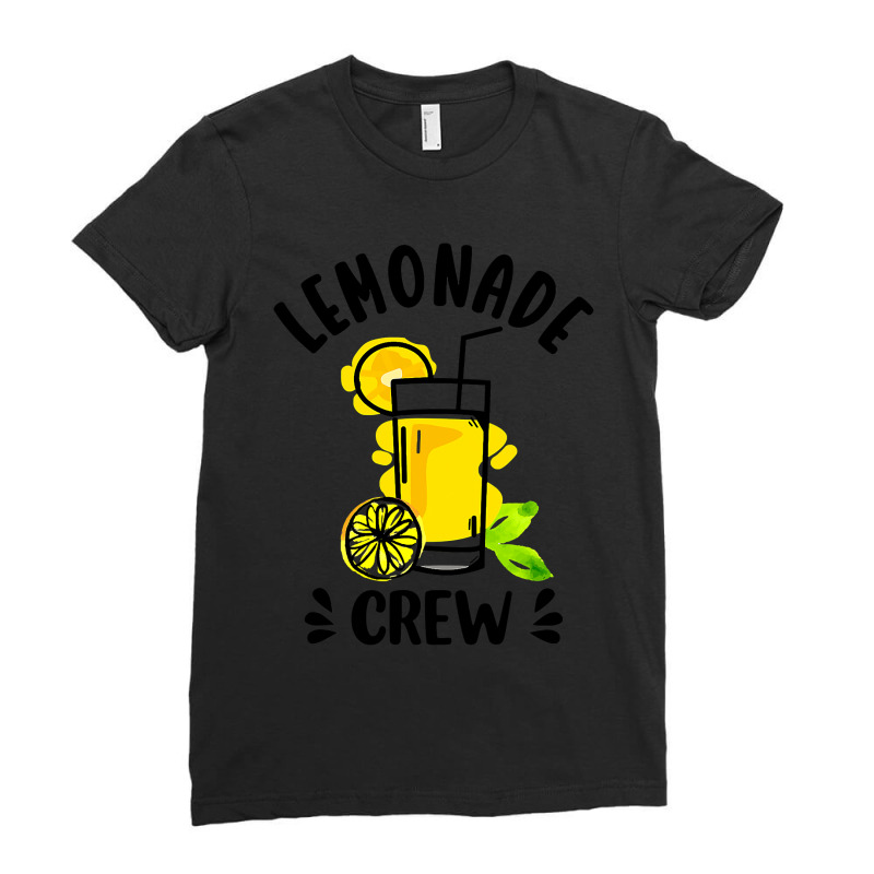 Lemonade Stand Boss Lemon Juice Gift Lemonade Crew Ladies Fitted T-Shirt by CUSER3772 | Artistshot