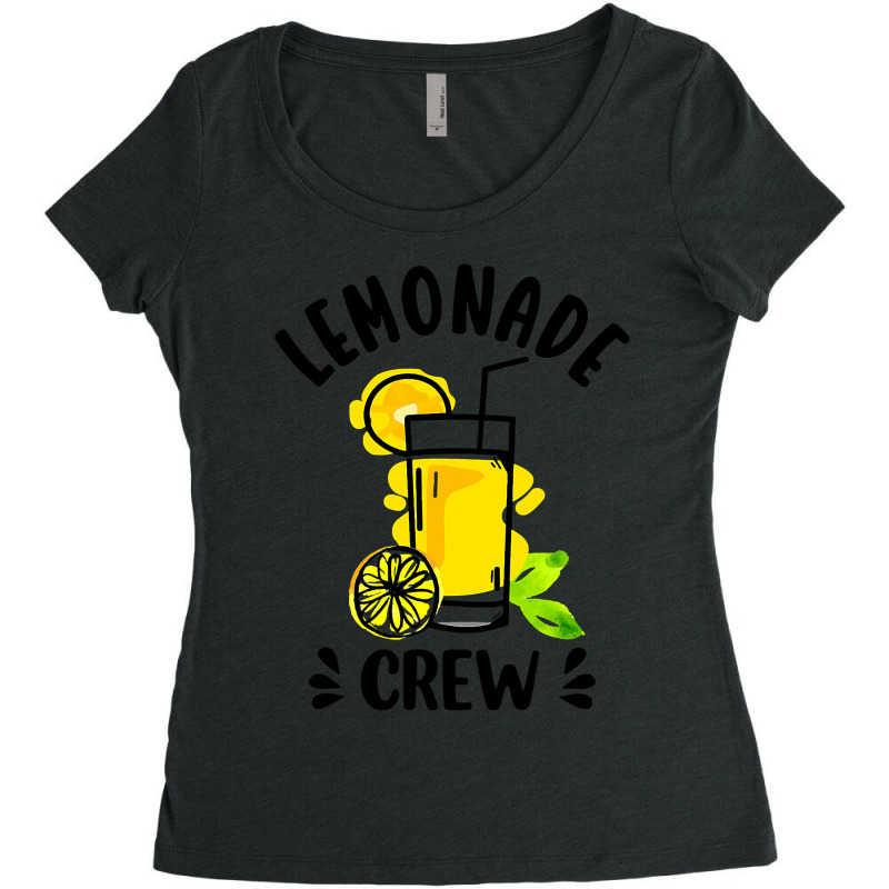 Lemonade Stand Boss Lemon Juice Gift Lemonade Crew Women's Triblend Scoop T-shirt by CUSER3772 | Artistshot