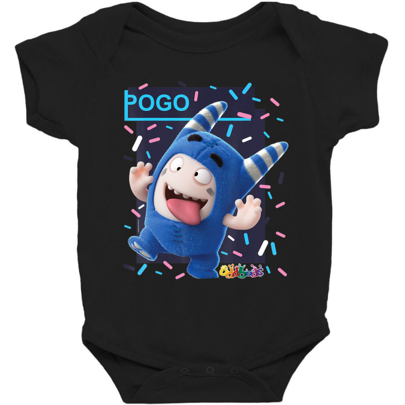 Oddbods Pogo Fooling Around Face Baby Bodysuit by Crowley Tidwell | Artistshot