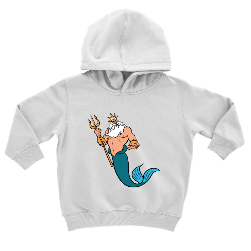 King Triton Toddler Hoodie by semfolan | Artistshot