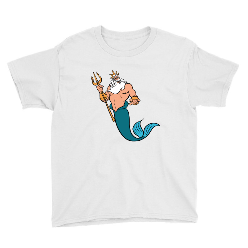 King Triton Youth Tee by semfolan | Artistshot