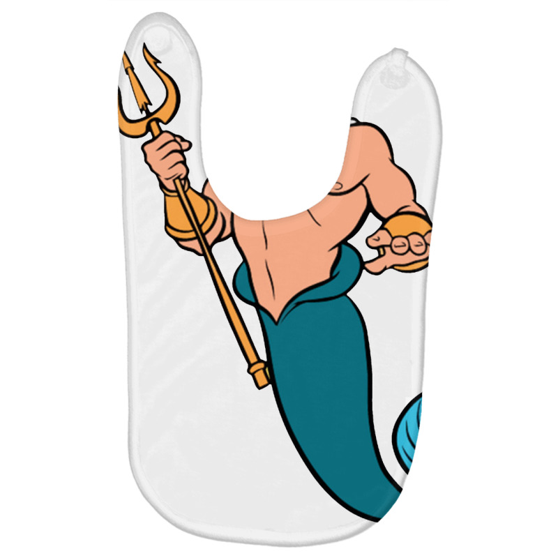 King Triton Baby Bibs by semfolan | Artistshot