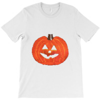 Light Up Halloween Pumpkin T-shirt | Artistshot