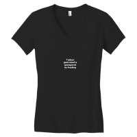 Today's Good Mood Is Sponsored By Fracking Women's V-neck T-shirt | Artistshot