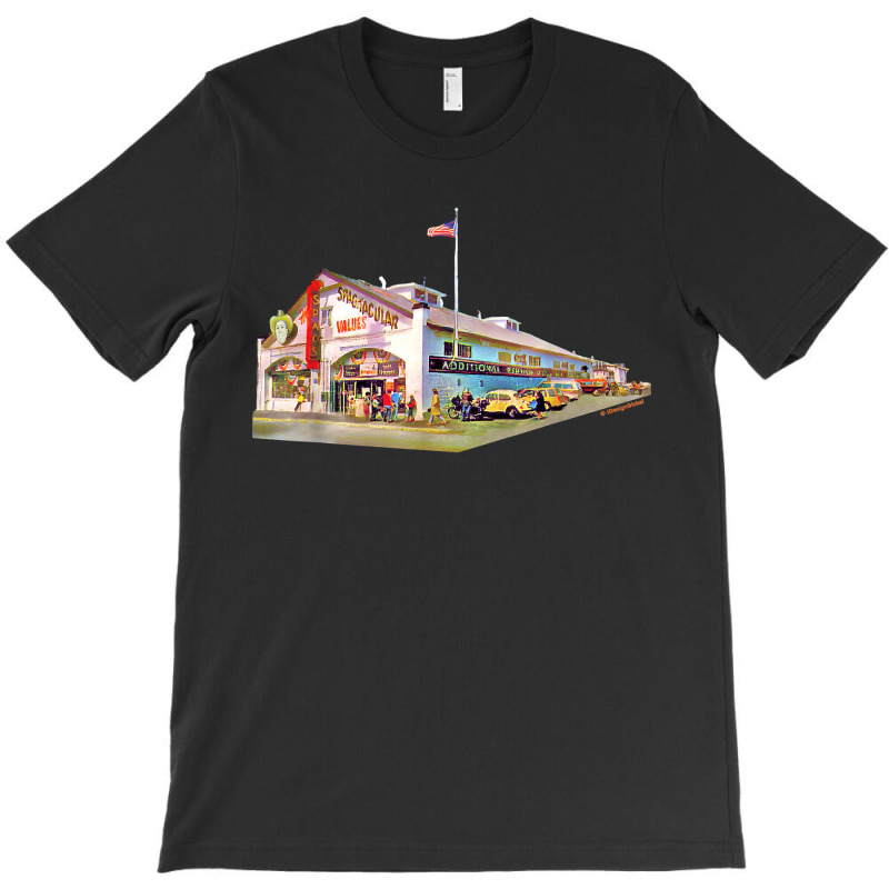 Spag's Shrewsbury Massachusetts Painting Isolated Nostalgia T-Shirt by EmilyPoole | Artistshot