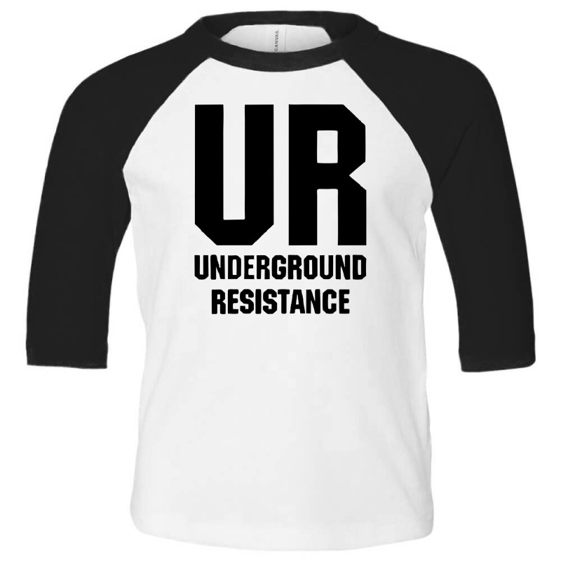 Underground-resistance Toddler 3/4 Sleeve Tee by cm-arts | Artistshot