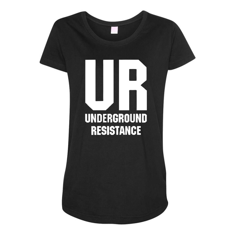 Underground-resistance Maternity Scoop Neck T-shirt by cm-arts | Artistshot