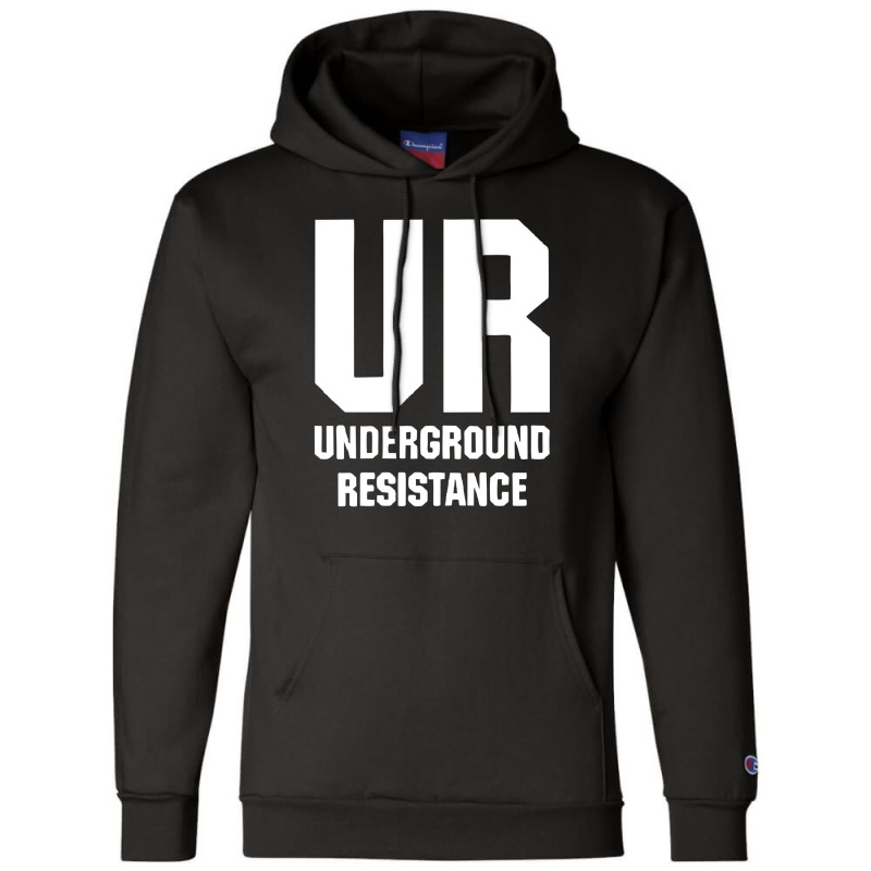 Underground-resistance Champion Hoodie by cm-arts | Artistshot