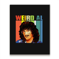 Weird Al Yankovic Vintage Metal Print Vertical | Artistshot