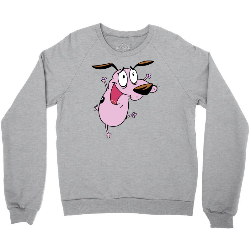 Courage The Cowardly Dog Crewneck Sweatshirt | Artistshot